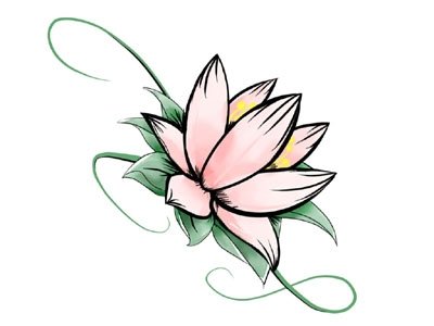 Lotus flower tattoo meaning & where to get them - 1984 Studio